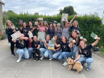 diy workshop bij goed gestyled in Brielle. voorne aan zee. creatieve workshop. vrijgezelle feestje, personeel uitje ,