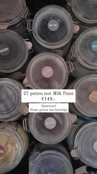 Mega sale pakket Miss Mustard Seed’s Milk in weckpotten 