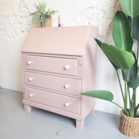 secretaire fusion mineral paint damask Goed Gestyled Brielle