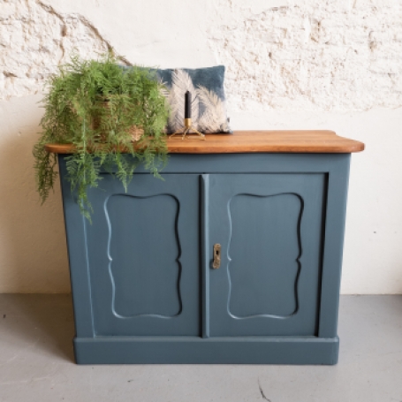 commode dressoir goed gestyled brielle, home stead blue fusion mineral paint.