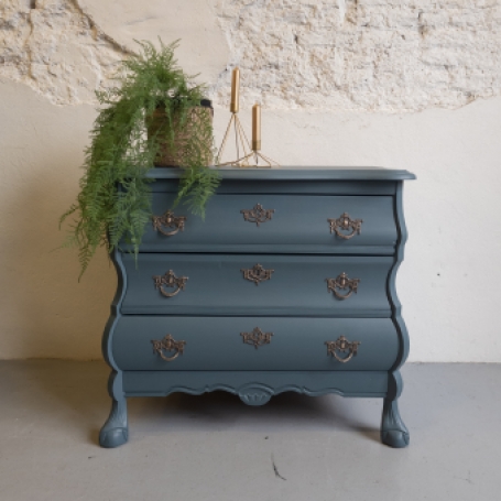 Buikkastje homestead blue fusion mineral paint Goed Gestyled brielle