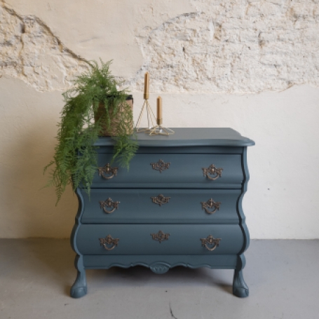 Buikkastje homestead blue fusion mineral paint Goed Gestyled brielle