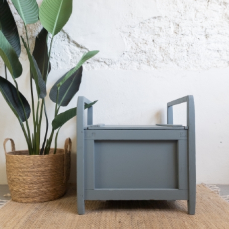 Stoere kist Blue Pine opgeknapt door Goed Gestyled brielle