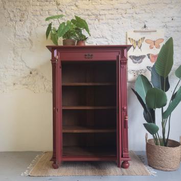 Meidenkast Highander rood Fusion Mineral Paint matte verf Goed Gestyled Brielle