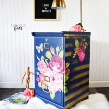 Meubel transfer Lush Floral 1 goed gestyled brielle