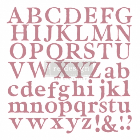 Alpha stamp meubel stempels goed gestyled