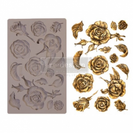 Fragrant Roses Moulds Redesign, mallen goed gestyled