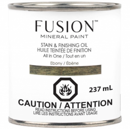 Ebony- Stain and Finishing Oil Fusion Mineral Paint goed gestyled brielle
